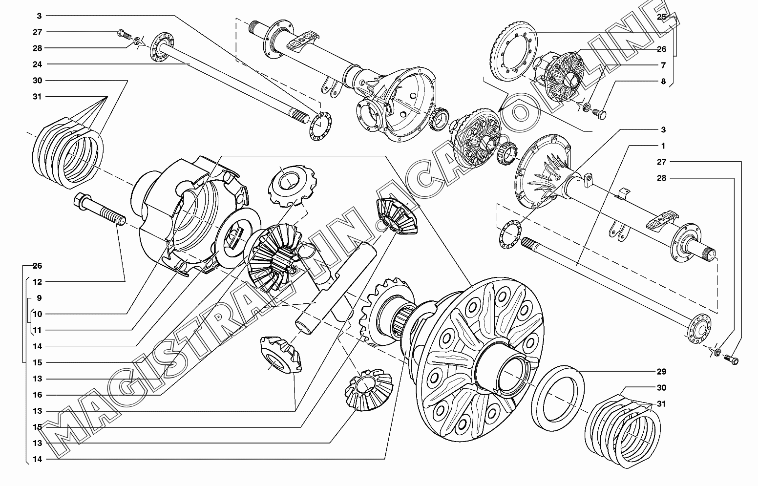 Мост спайсер уаз устройство схема Мост спайсер уаз устройство схема
