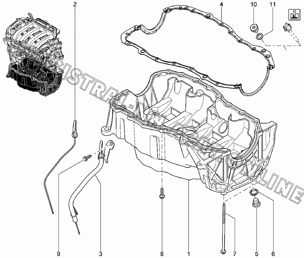 Всё про замену ГРМ на K4M - Renault Laguna I, 1,6 л, 2000 года своими руками DRI