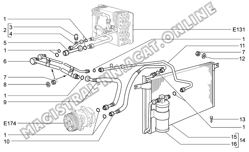 Схема подключения кондиционера ваз 2110 Схема подключения кондиционера ваз 2110
