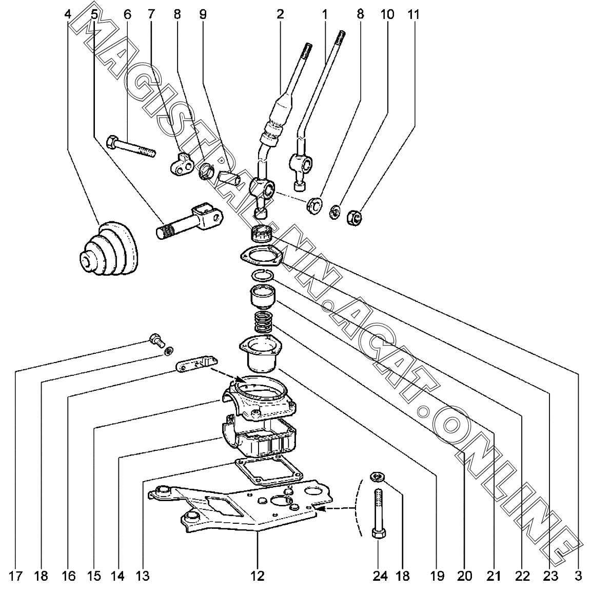Устройство кулисы нива шевроле схема Устройство кулисы нива шевроле схема
