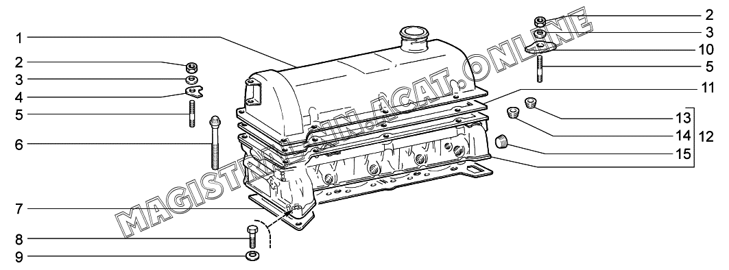 Головка блока цилиндров ВАЗ 2101-2107 - купить в Тюмени, цена 2 990 руб., продан