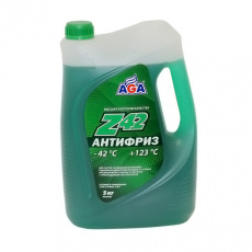 Жидкость охлаждающая "Антифриз" AGA Z-42 зеленый (-42) 5 л G48