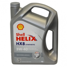 Масло Shell моторное 5W40 HX 8 4 л (синтетика)