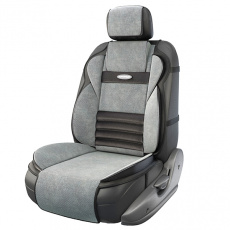 Накидка на сиденье Multi Comfort, ортопедическая, экокожа (чёрный)