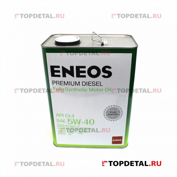 Масло ENEOS моторное 5W40 Premium Diesel CI-4 4л (синтетика)