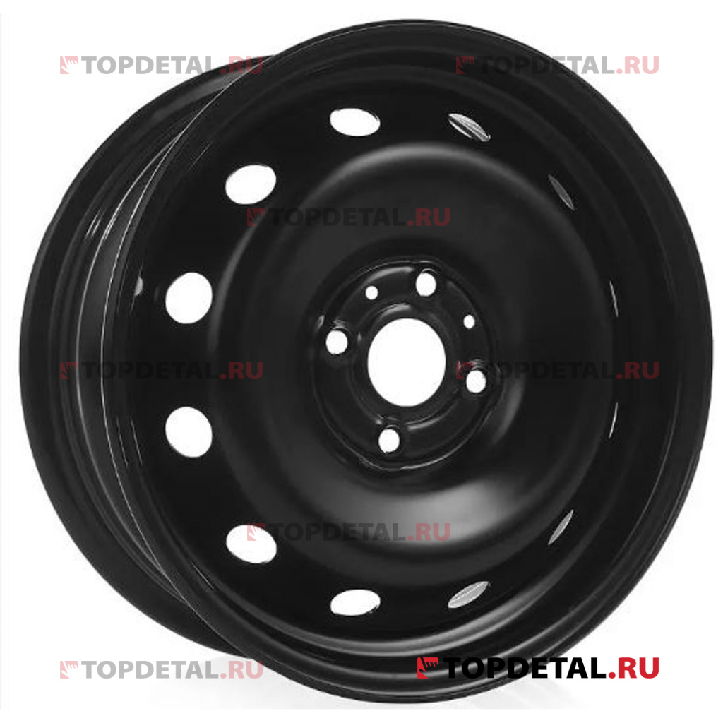 Диск колеса R16 6x16/4*100 D60,1 ET41 black LADA X-Ray