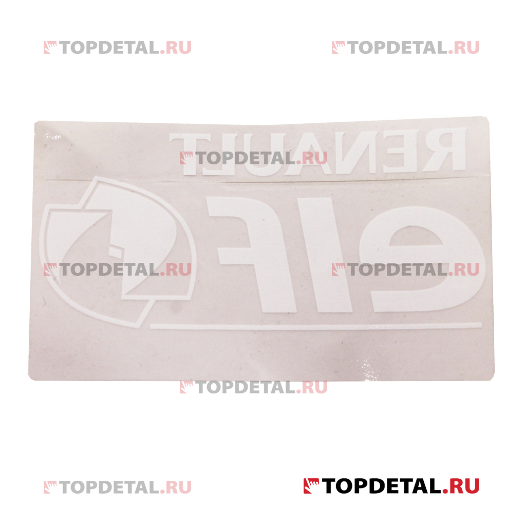 Наклейка ELF ( пластик) RENAULT 8200624691 купить в интернет-магазине ...