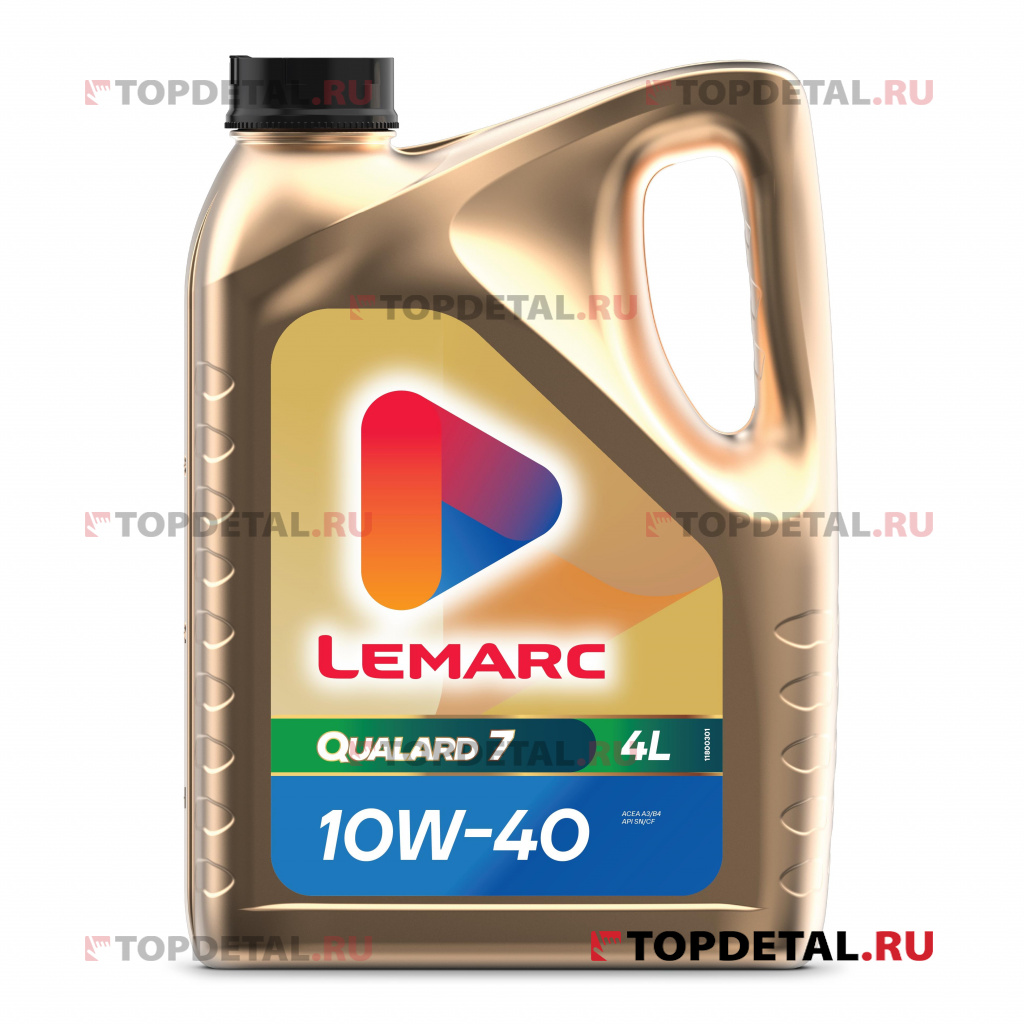 Масло LEMARC моторное QUALARD 7 10W40 4L (Полусинтетика)