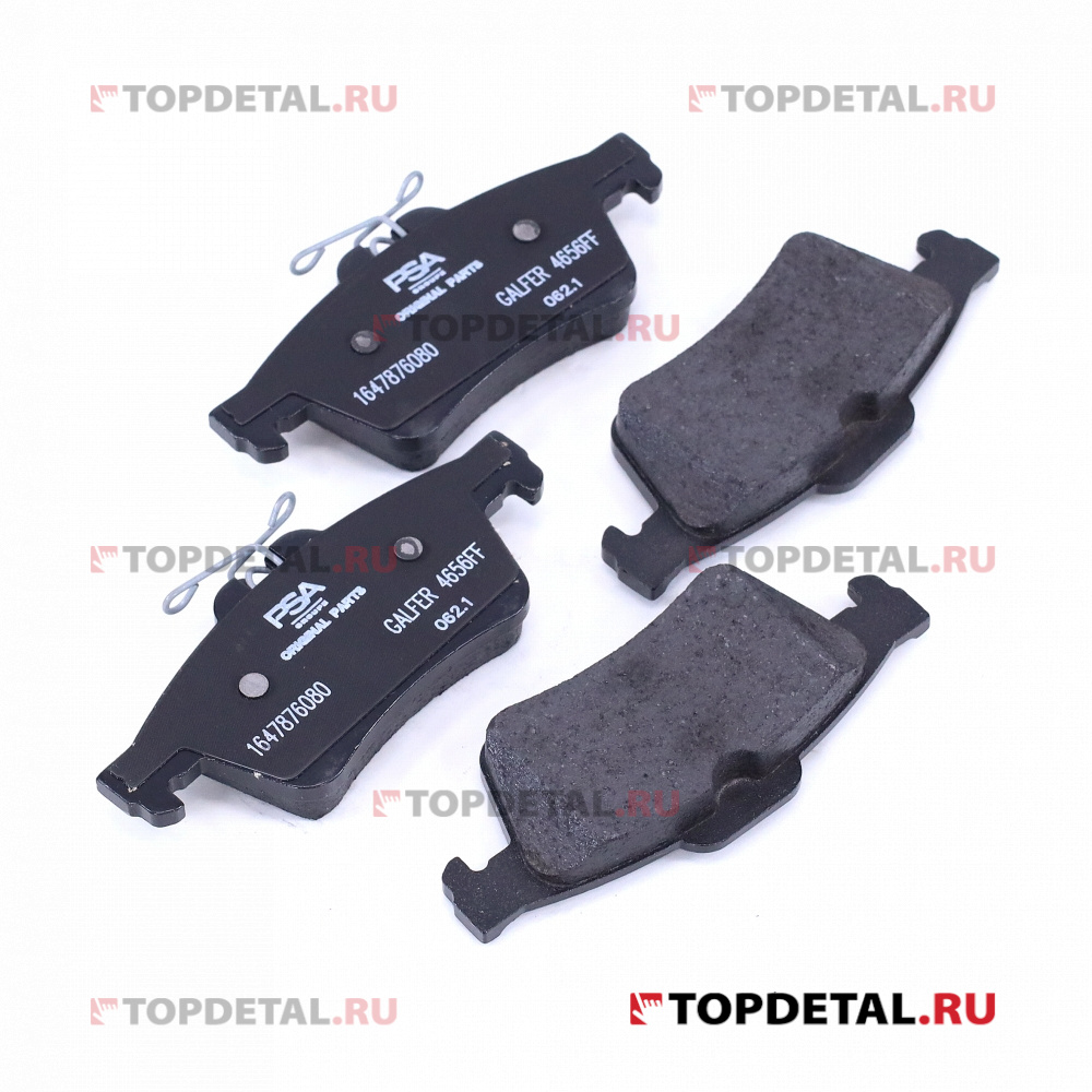 Колодка тормозная задняя (кт.4 шт) FORD/MAZDA/NIS/OP/REN/VOL CITROEN/PEUGEOT PSA