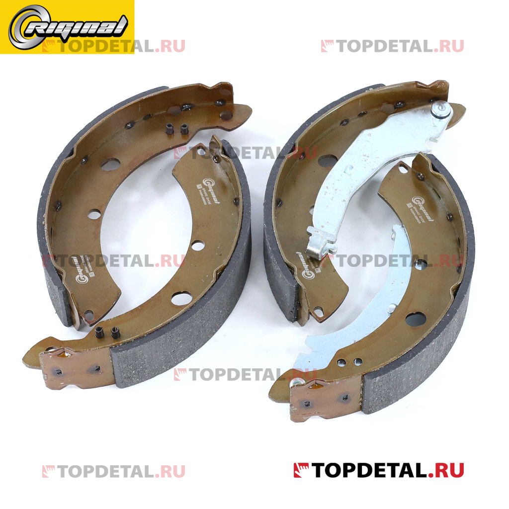 Колодка тормозная задняя барабанная (кт.4шт.) SKODA FABIA 09-/RAPID 12- (6RU698525) Riginal ----