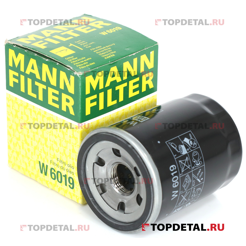 Фильтр масляный SUBARU XV 1.6/2.0 12- MANN W6019