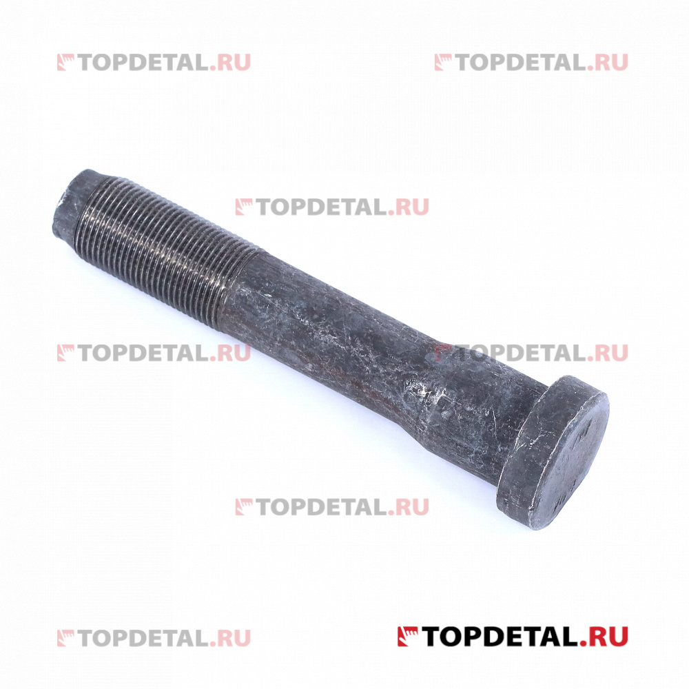 Болт М22x1,5х125 колеса задний КАМАЗ (6520-3104071) б/шл, черный (АО БелЗАН г. Белебей)