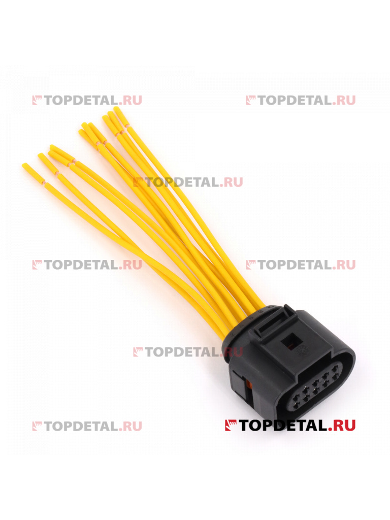 Разъем 1J0973715 10 контактов замка двери для Audi, Skoda с проводом,VOLTON