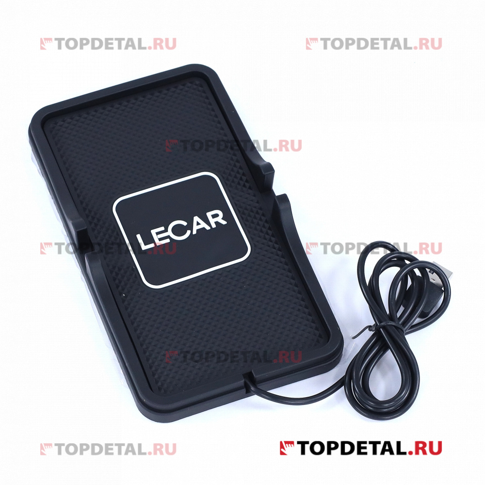 Устройство зарядное для телефона (беспроводное) 10 Вт LECAR