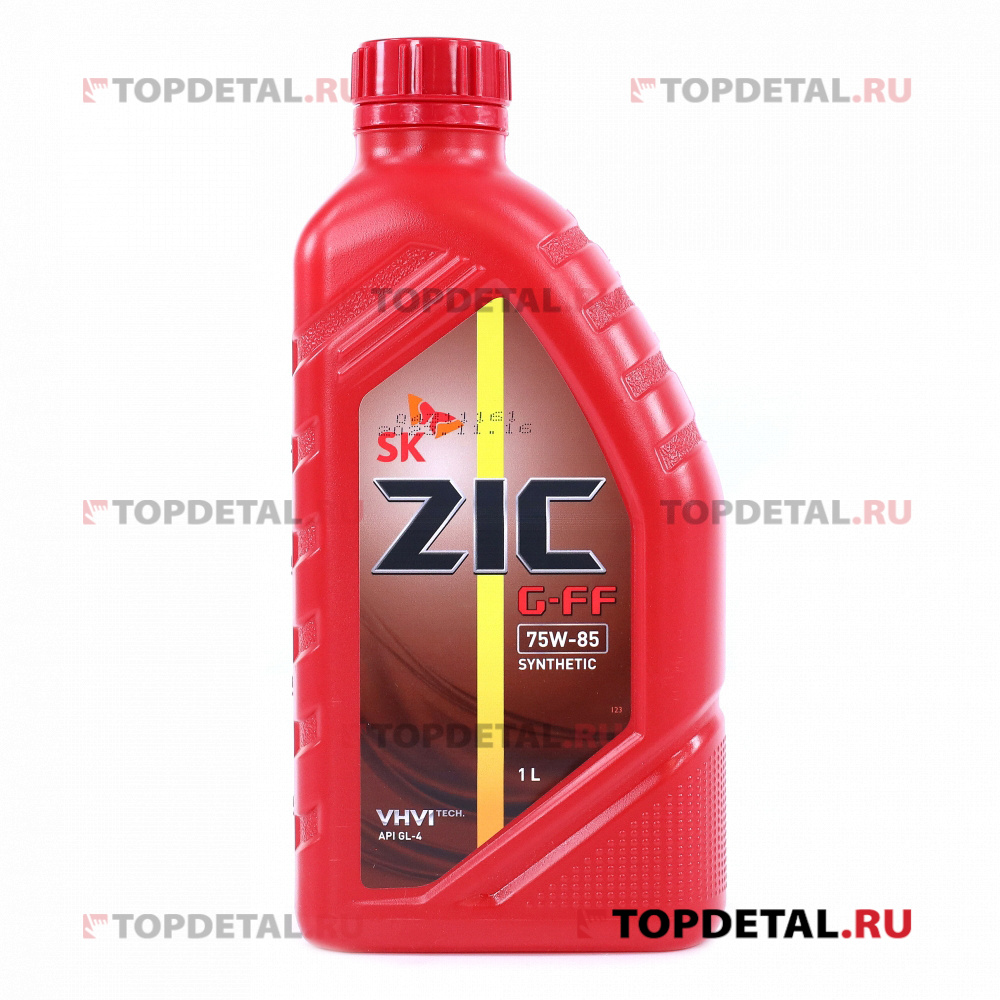 Масло ZIC трансмиссионное G-FF 75W85 (GL-4) (механич.КПП) 1 л (синтетика)