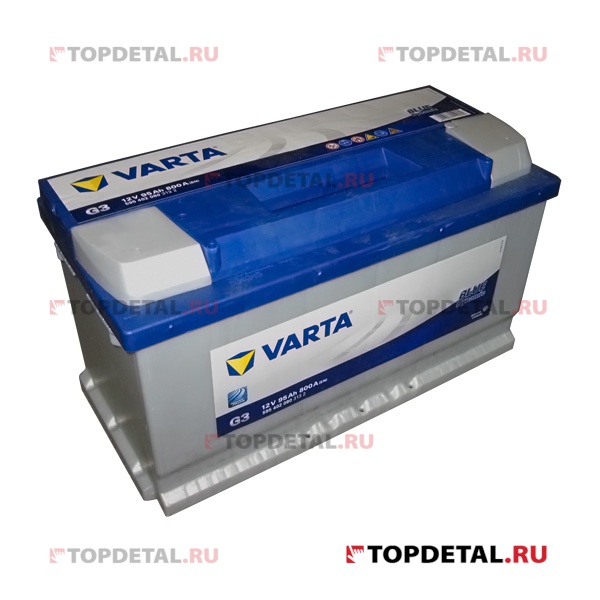 Аккумулятор 6СТ-95 VARTA Blue Dynamic о.п. пуск.ток 800 А (353х175х190) клеммы евро