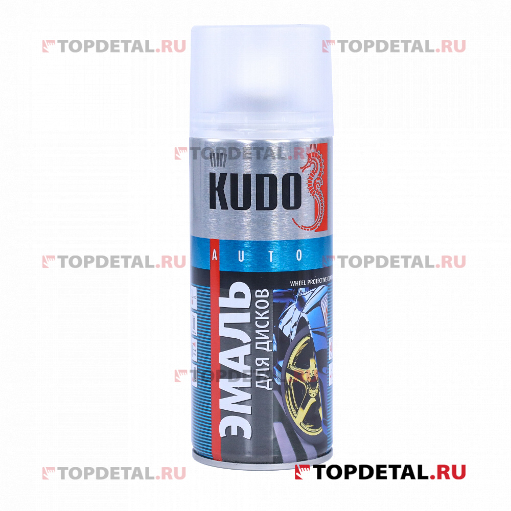 Краска автомобильная аэрозоль для дисков с алюминием  KUDO 520 мл