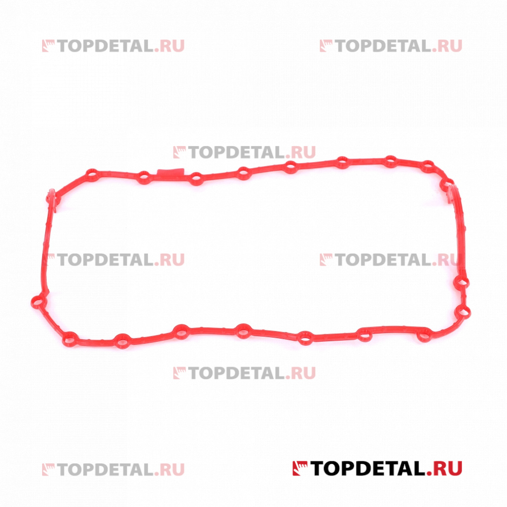 Прокладка картера Ларгус ДВС-К4М, К7М ПТП (красный силикон)