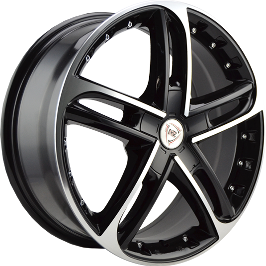 Диск колеса NZ SH676 7x17/5x100 ET48 D56.1 BKF (литой)