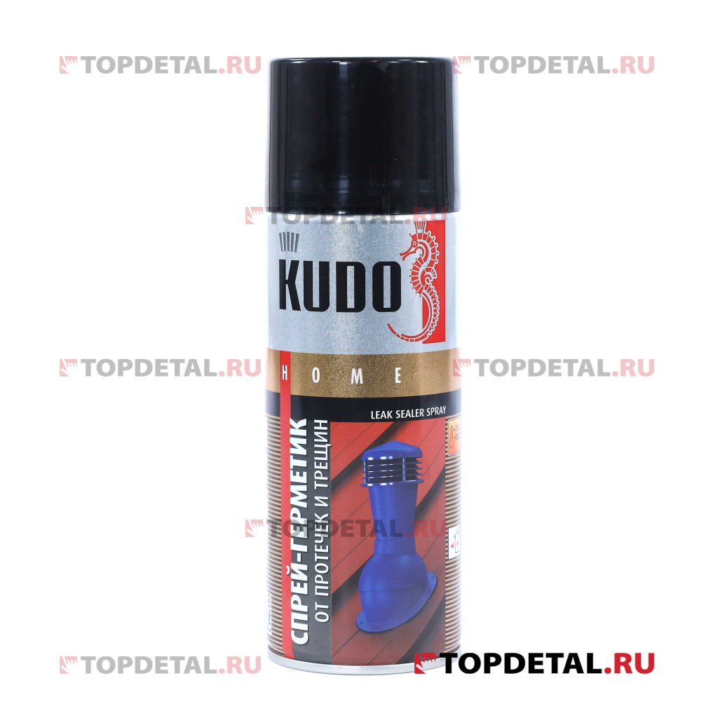 Герметизирующий спрей черный 520 мл KUDO