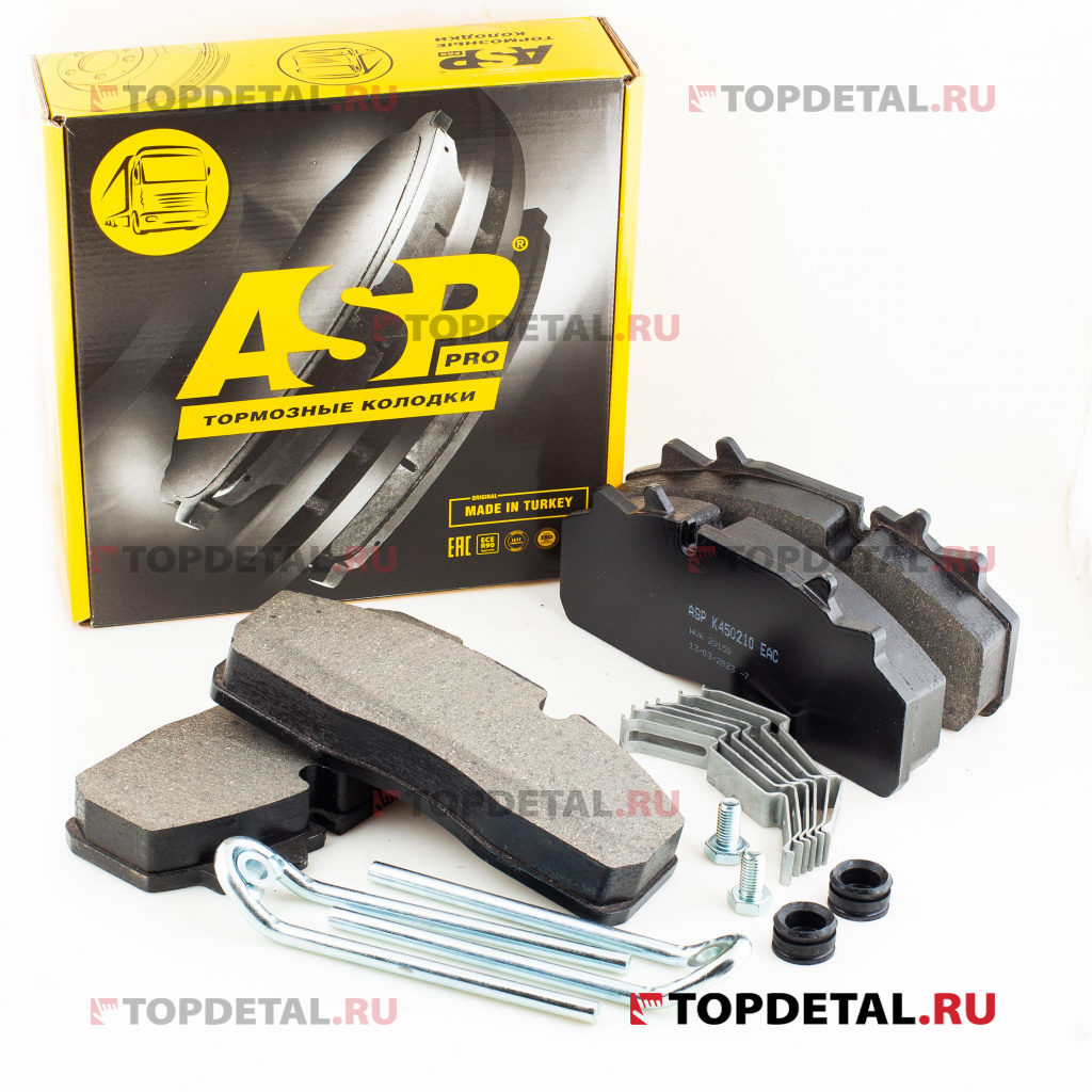 Колодка тормозная (кт.4шт.) полуприцепа DAF, Discos, SAF, Renault, тип т/с: WABCO ASP MENSAN
