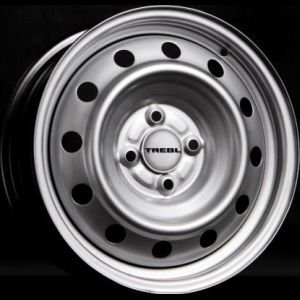 Диск колеса TREBL X40004 5.5x14/4x108 ET27 D65.1 Silver (штaмп.)