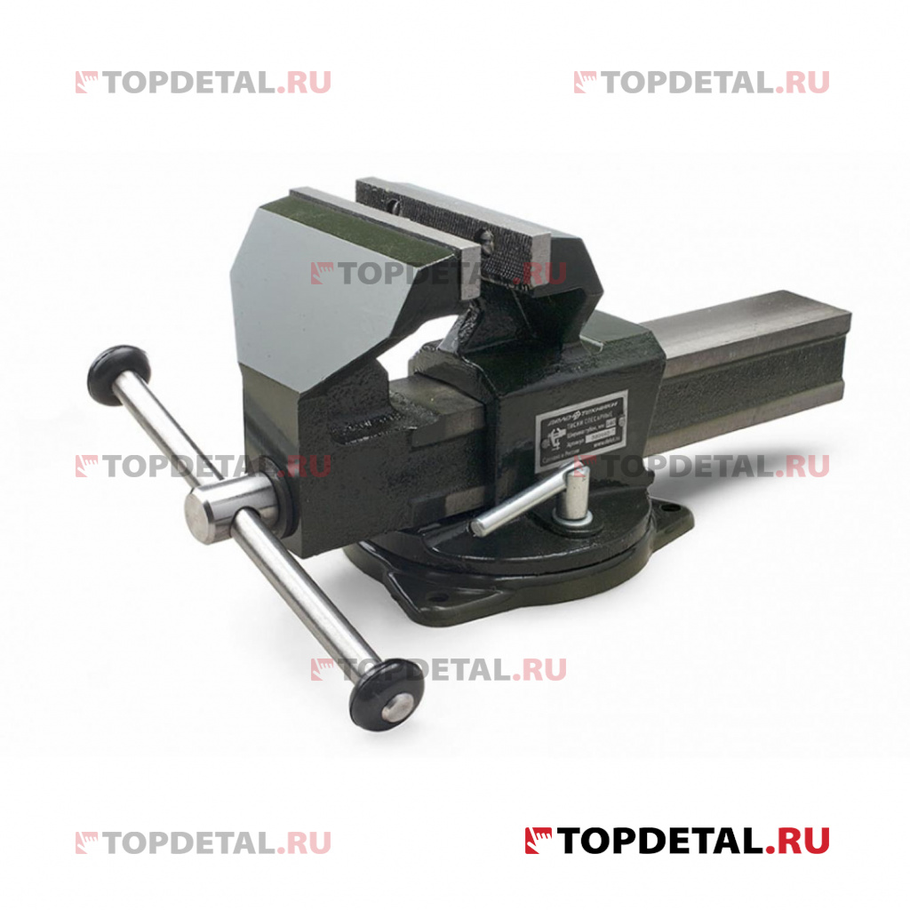 Тиски слесарные поворотные ТСС-125 ДТ