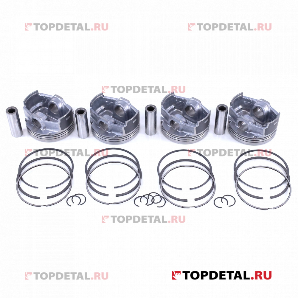 Поршневая группа кт. (4 шт.) 82,5 с кольцами ВАЗ-21179 группа В(Эксперт) Кострома
