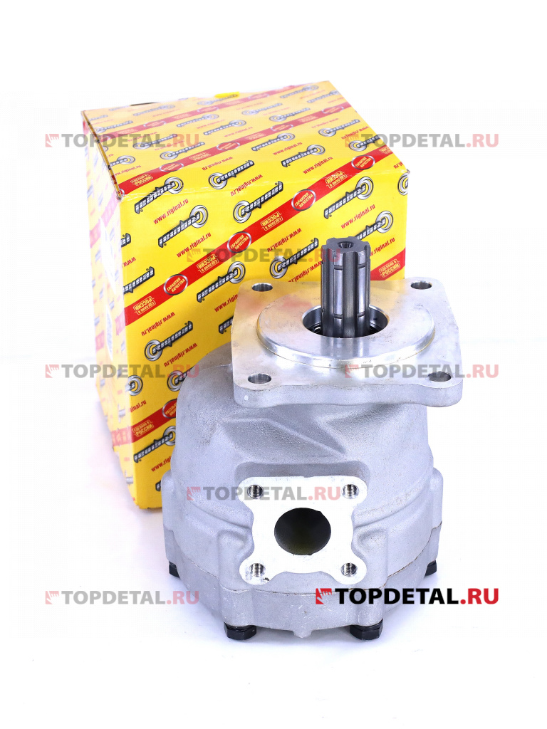 Насос шестеренный НШ32А-3Л (круглый,левый) механизма подъема КАМАЗ-5511 Riginal