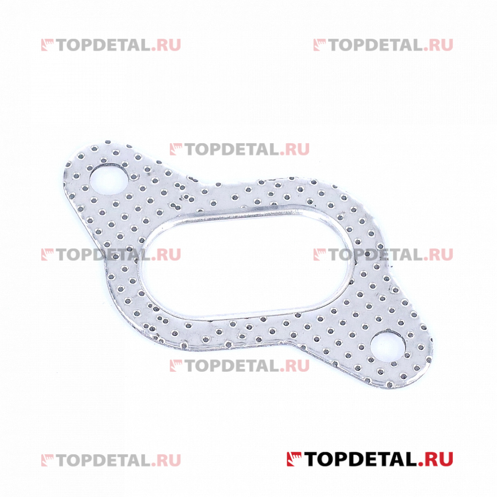 Прокладка выпускного коллектора дв.406,405,409 металлическая (РК-105, 1,75 мм) (Квадратис)