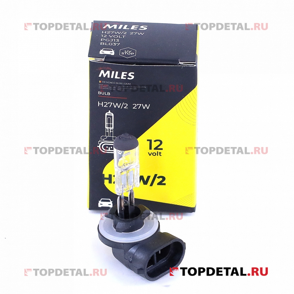 Лампа H27W/2 12V 27W PGJ13