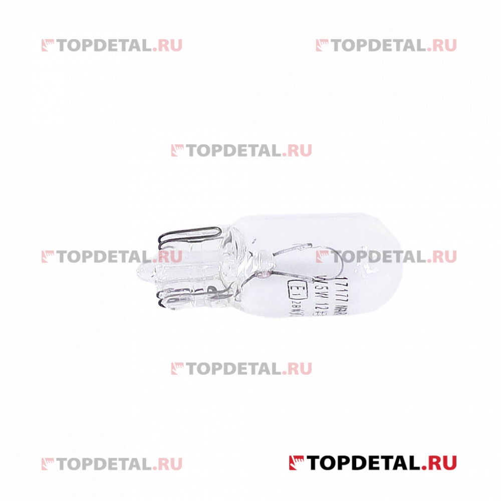Лампа 12V 5W W2.1*9,5d бесцокольная Narva