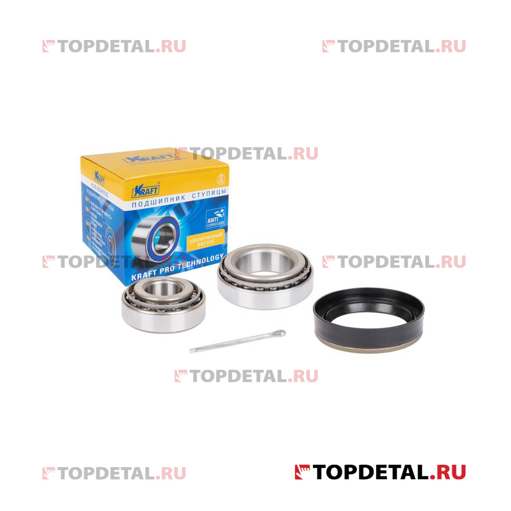 Подшипник ступицы заднего колеса, комплект Audi A4 (95-00) 1.6-2.8, 80 (85-94) 1.4-2.0, 100 KRAFT 