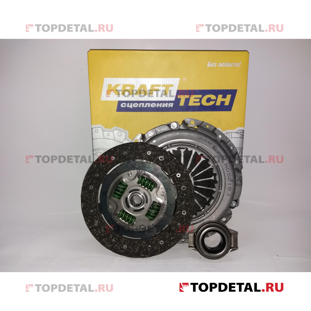 Пакет сцепления (корзина, диск, подш.) Nissan Almera Classik 1.6 2006-> "KRAFTTECH" W12215F