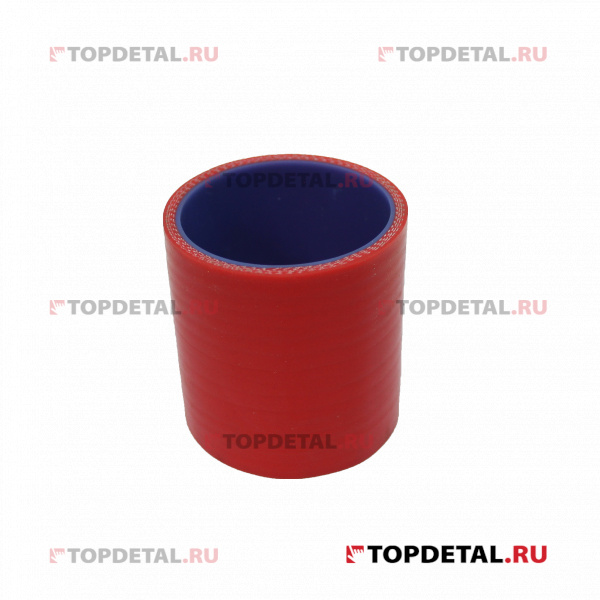 Патрубок теплостойкий (55*65*L70 ) ЯМЗ красный MVQ ПТП
