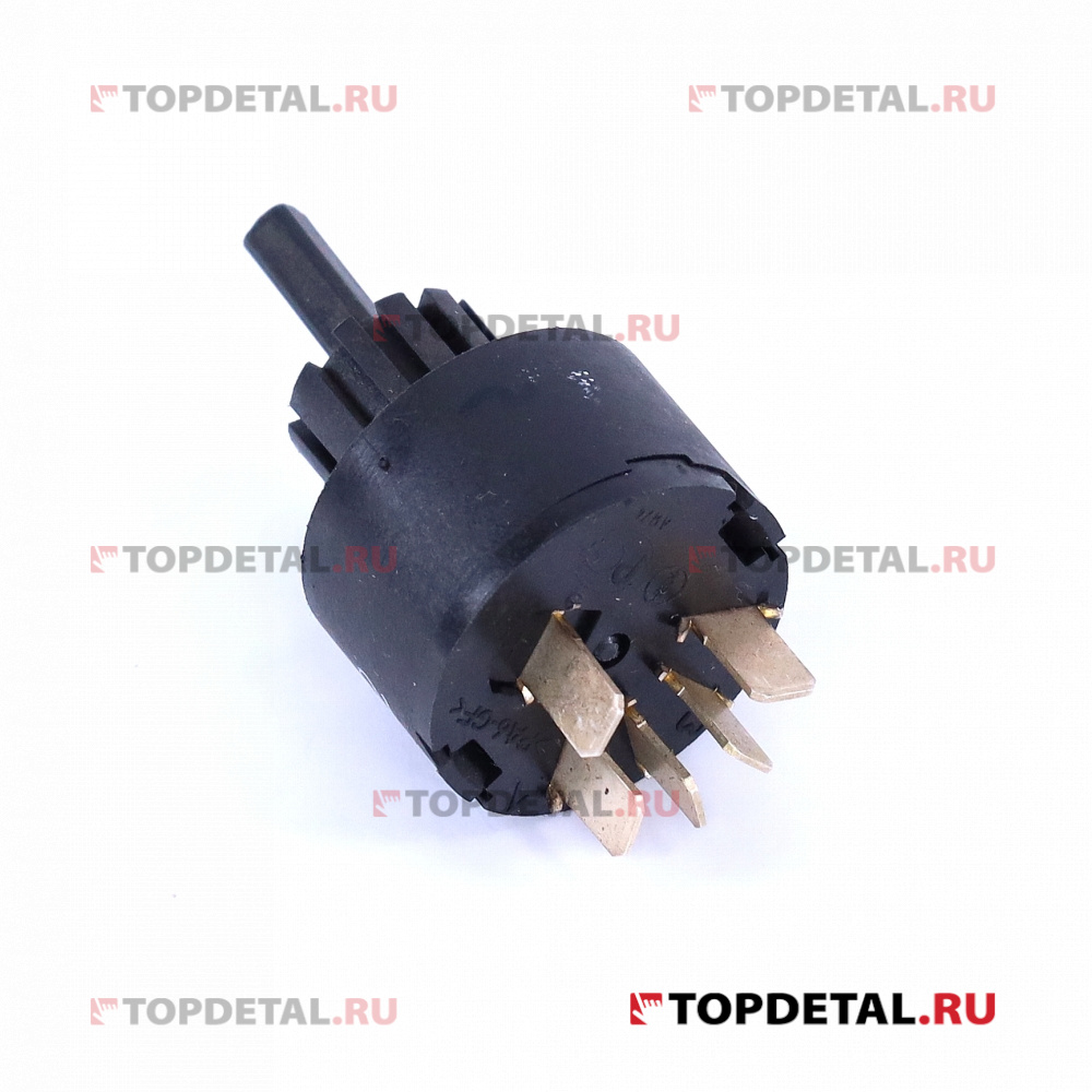 Переключатель вентилятора отопителя Г-3302,2217,3221 (5 контактов, укороченная ось) (Копир) 