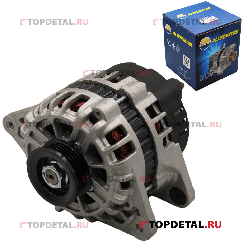 Генератор 37300-22650 (Hyundai Accent Tagaz (90 A), Getz TB,Tucson JM 2004/Kia Sportage JE) AMD