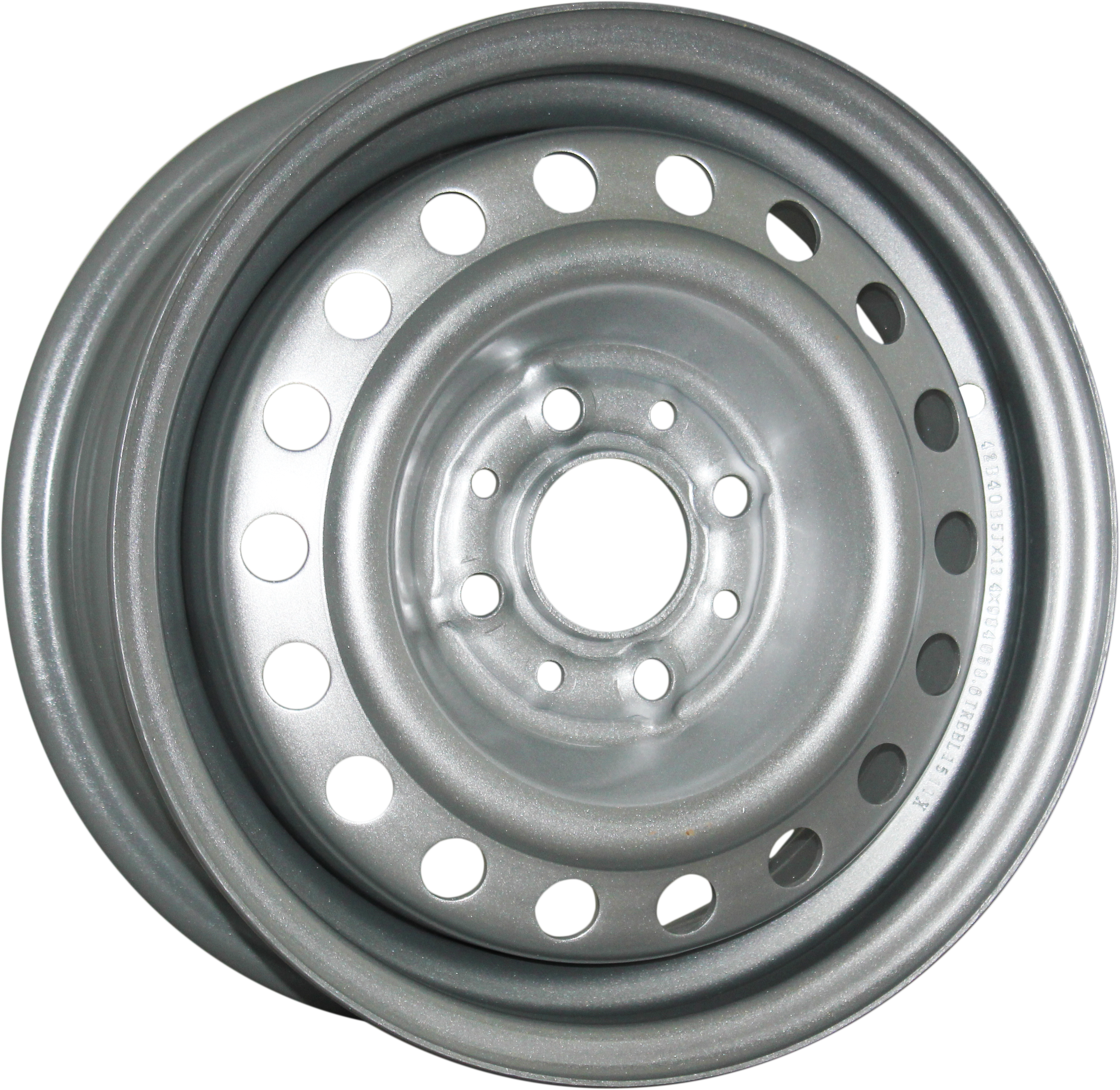 Диск колеса TREBL 5990T 5.5x14/4x108 ET34 D65.1 Silver (штaмп.)