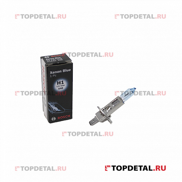 Лампа 12V 55W H1 XENON BLUE  BOSCH