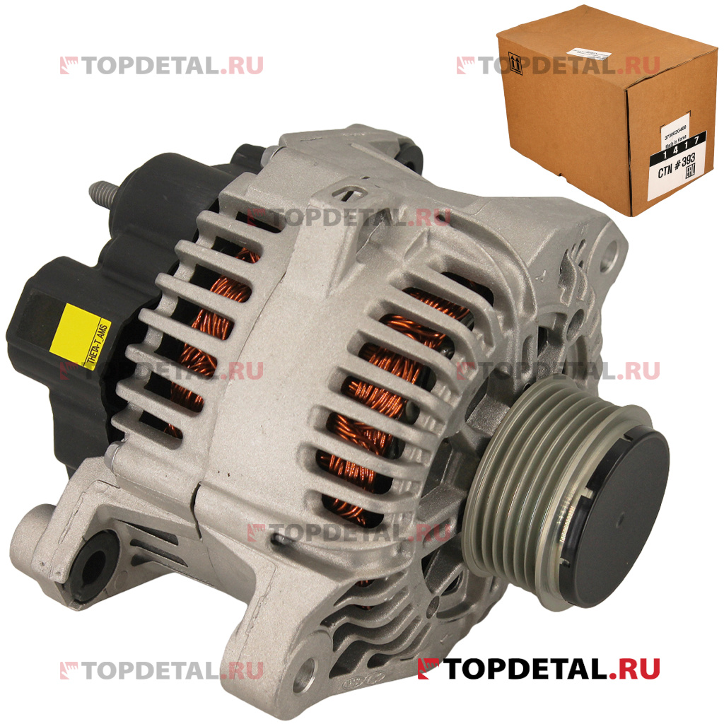 Генератор в сборе (110A,13.5V,1485 ВТ,1,485 КВТ) 373002G400 (Корея)