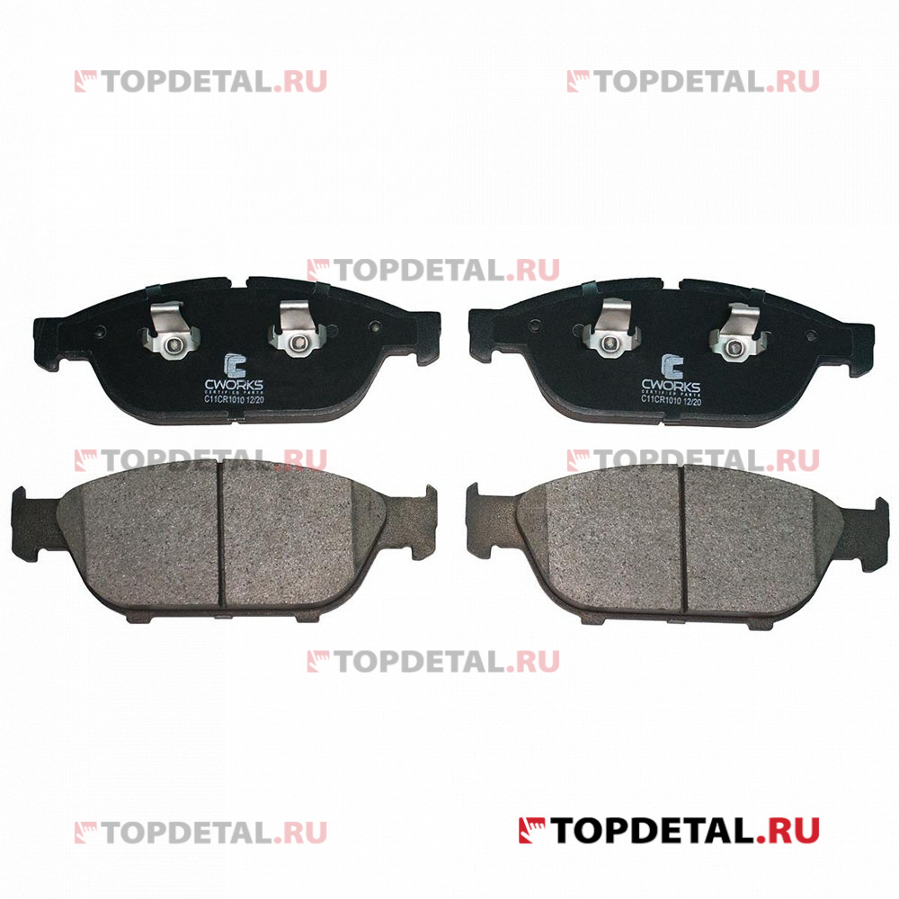 Колодка тормозная передняя (кт.4шт), Low Metallic AUDI: A6 Allroad C7 (4GH, 4GJ) A6 C7 (4G2, 4GC)