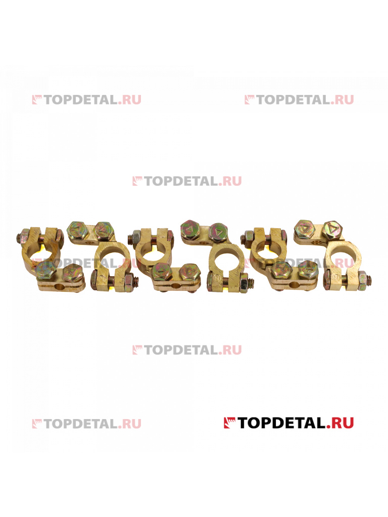 Клемма АКБ "-" (латунь) "VOLTON"