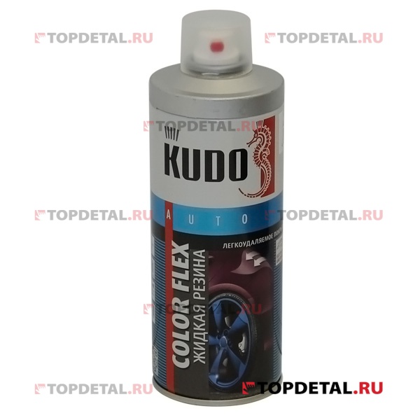 Жидкая резина (многофункциональное резиновое покрытие) алюминий 520 мл аэрозоль KUDO