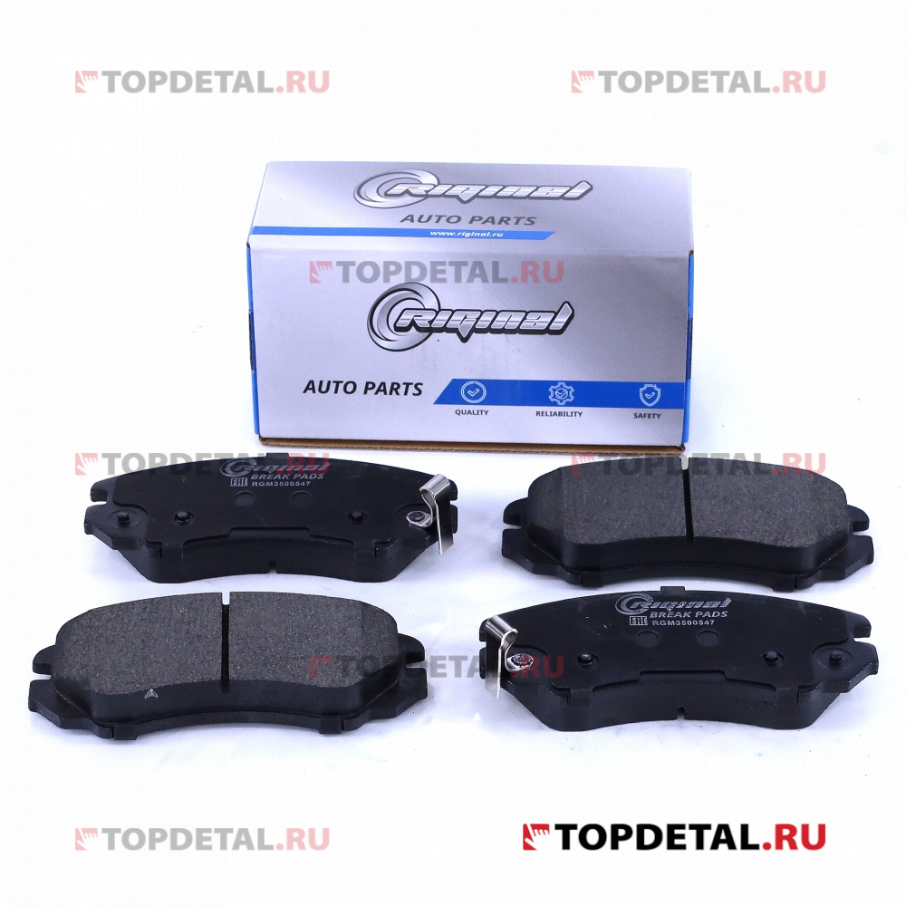 Колодки тормозные передние для а/м CHERY TIGGO 7 PRO/CHANGAN CS35 Plus  T1E-3501080 Riginal