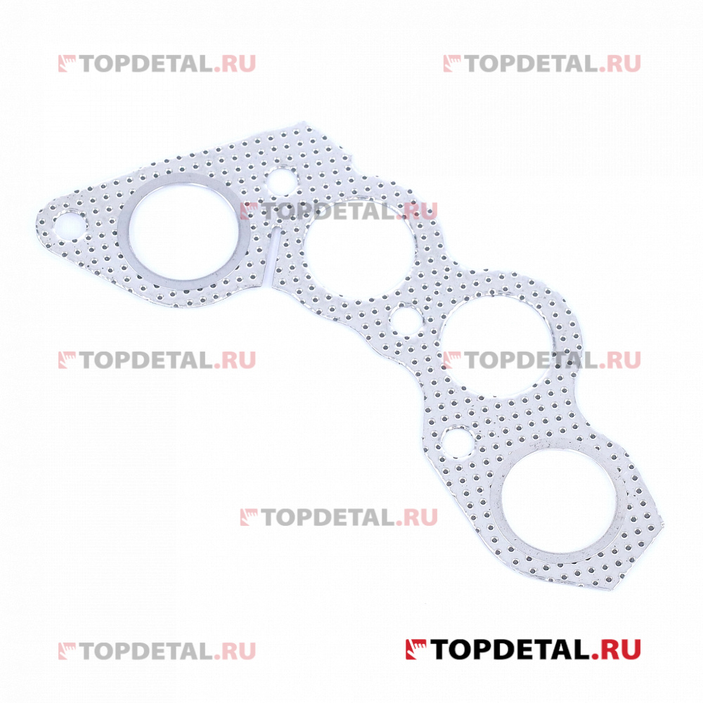 Прокладка впускного коллектора ВАЗ-2104,2107,2121 металлическая (РК-103, 1,2 мм) (Квадратис) 