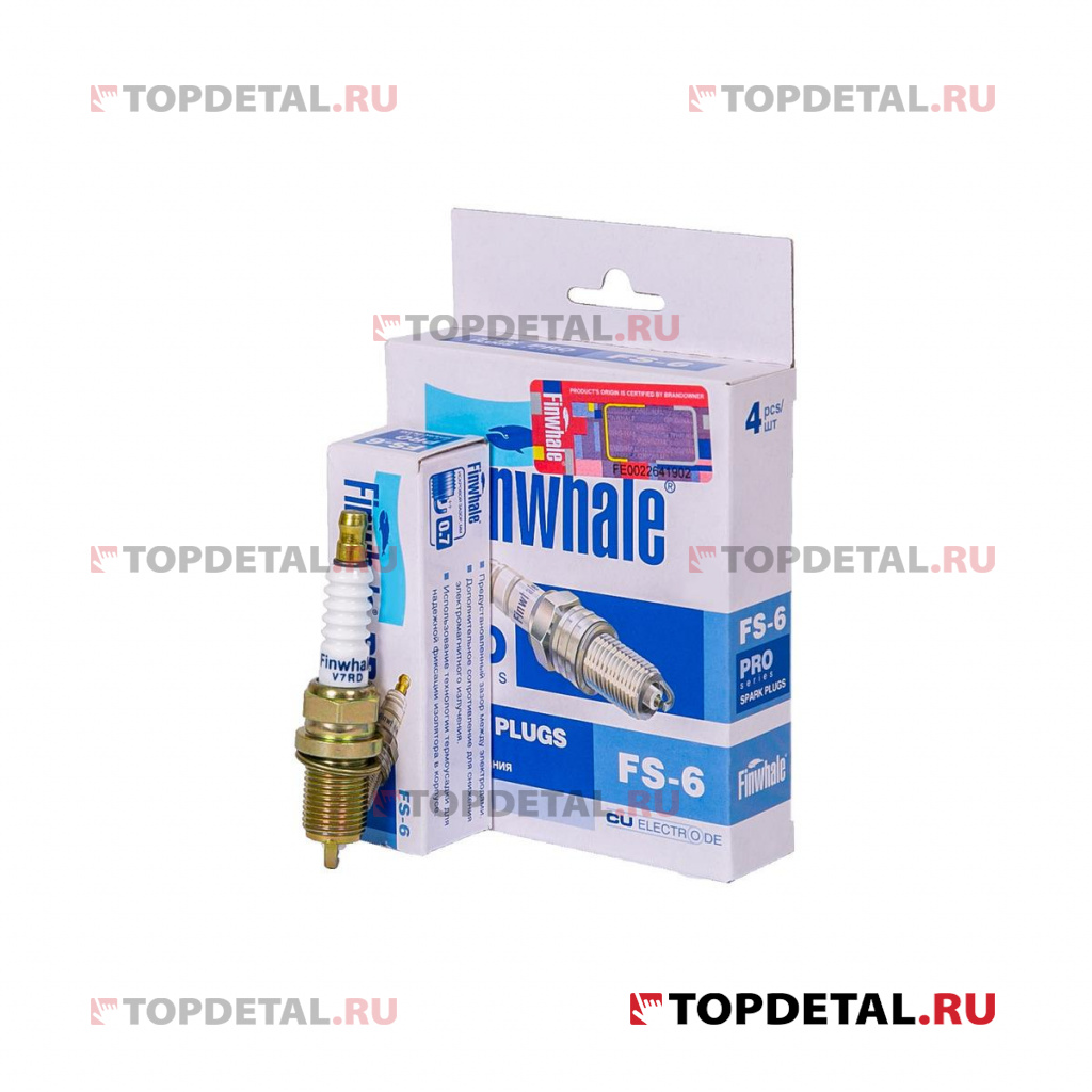 Свеча FINWHALE Ssang Yong Rexton(2.3-2.8-3.2L), Actyon, Kyron, Actyon Sports,  All 2.3L 