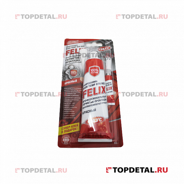 Герметик - прокладка (красный) 85 гр. Felix "Тосол-Синтез" термостойкий