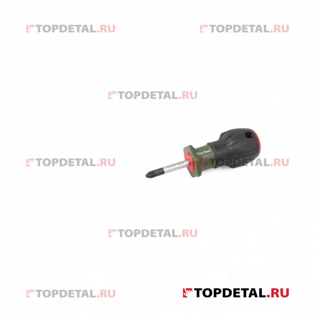 Отвёртка c трехкомпонентной рукояткой РZ2×38 мм ДТ Отвёртка c трехкомпонентной рукояткой РZ2×38 мм ДТ