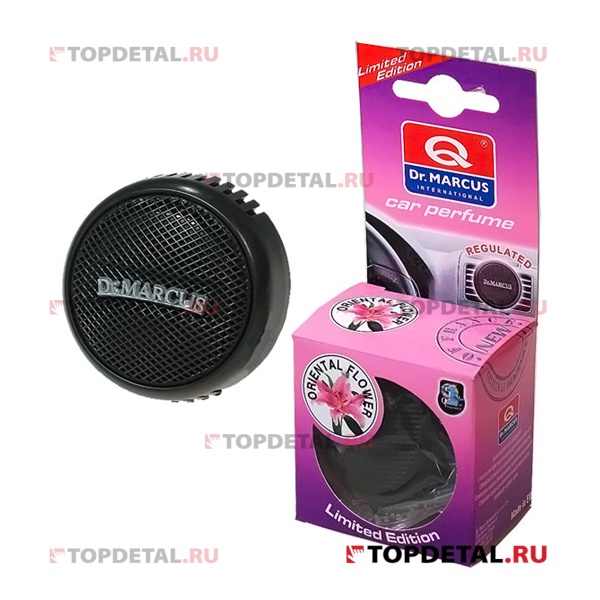 Ароматизатор DR. Marcus Speaker shaped "Oriental flower" черный динамик (в вент. решетку)