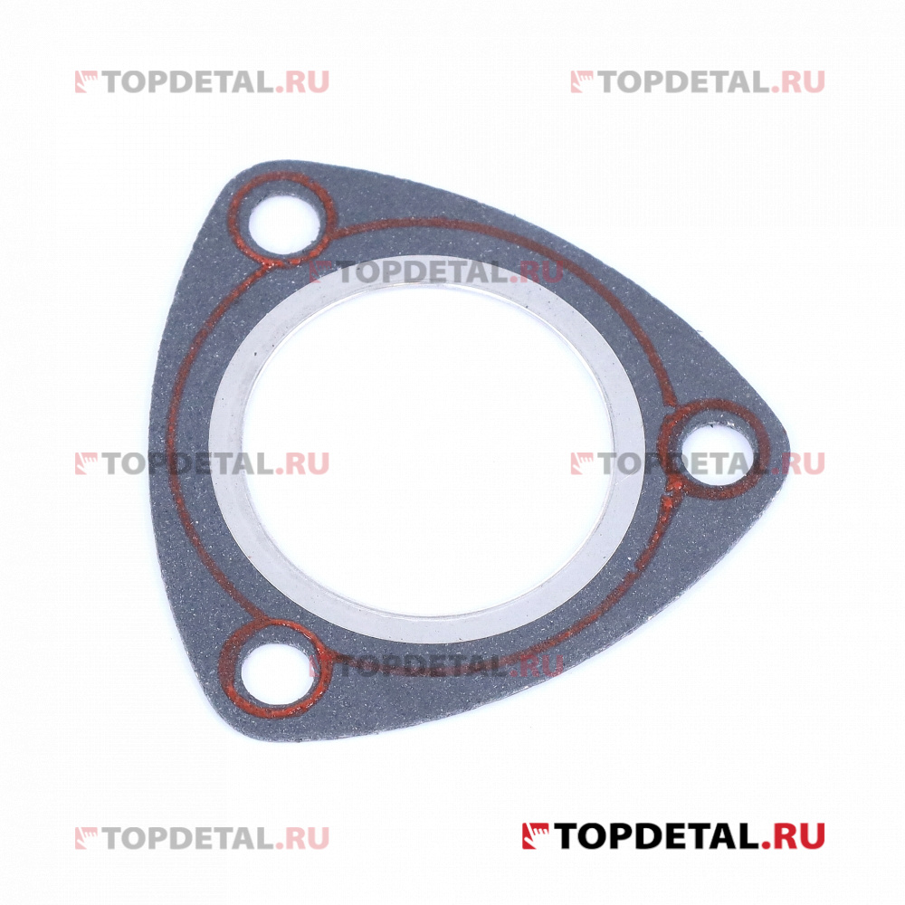 Прокладка фланца приемной трубы глушителя ВАЗ 2110-12 (РК-113, 1,5 мм, герметик) (Квадратис)